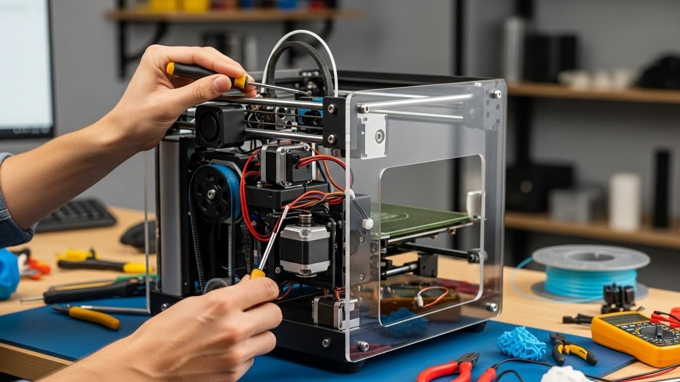 Ремонт 3D принтера для дома