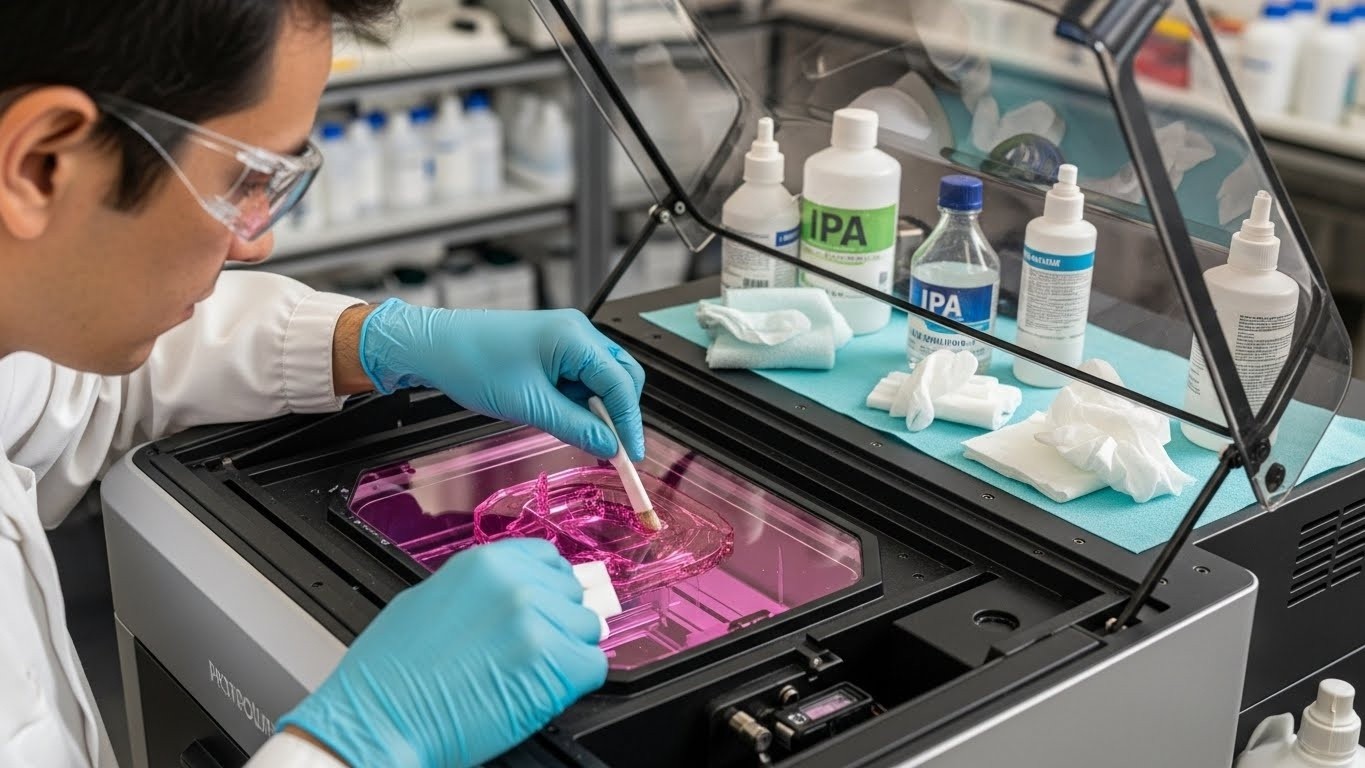 Обслуживание 3d принтеров для высокоточных фотополимеров