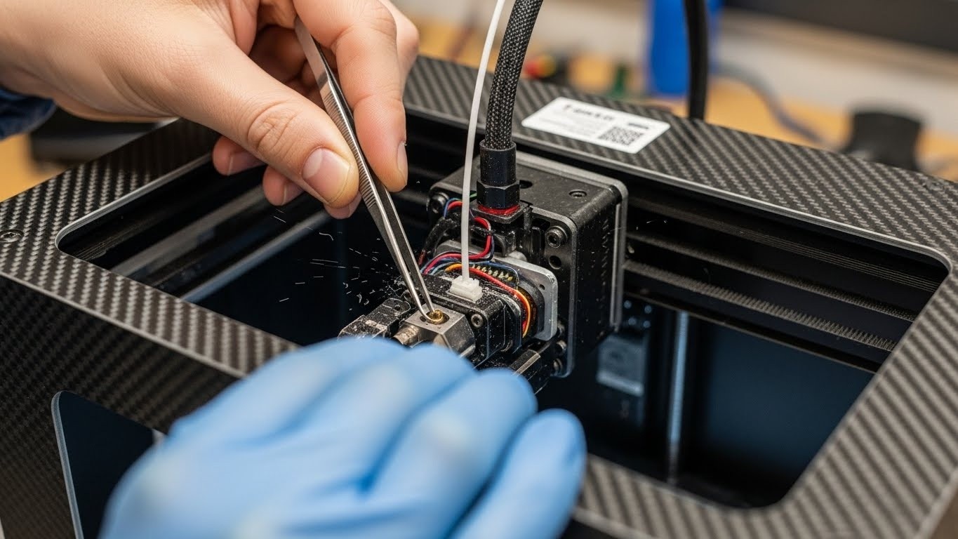 Обслуживание 3D-принтера для углепластиков