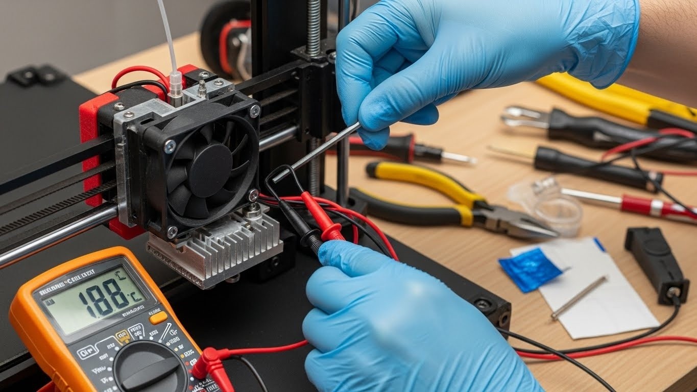 Ремонт терморегуляции 3D принтера