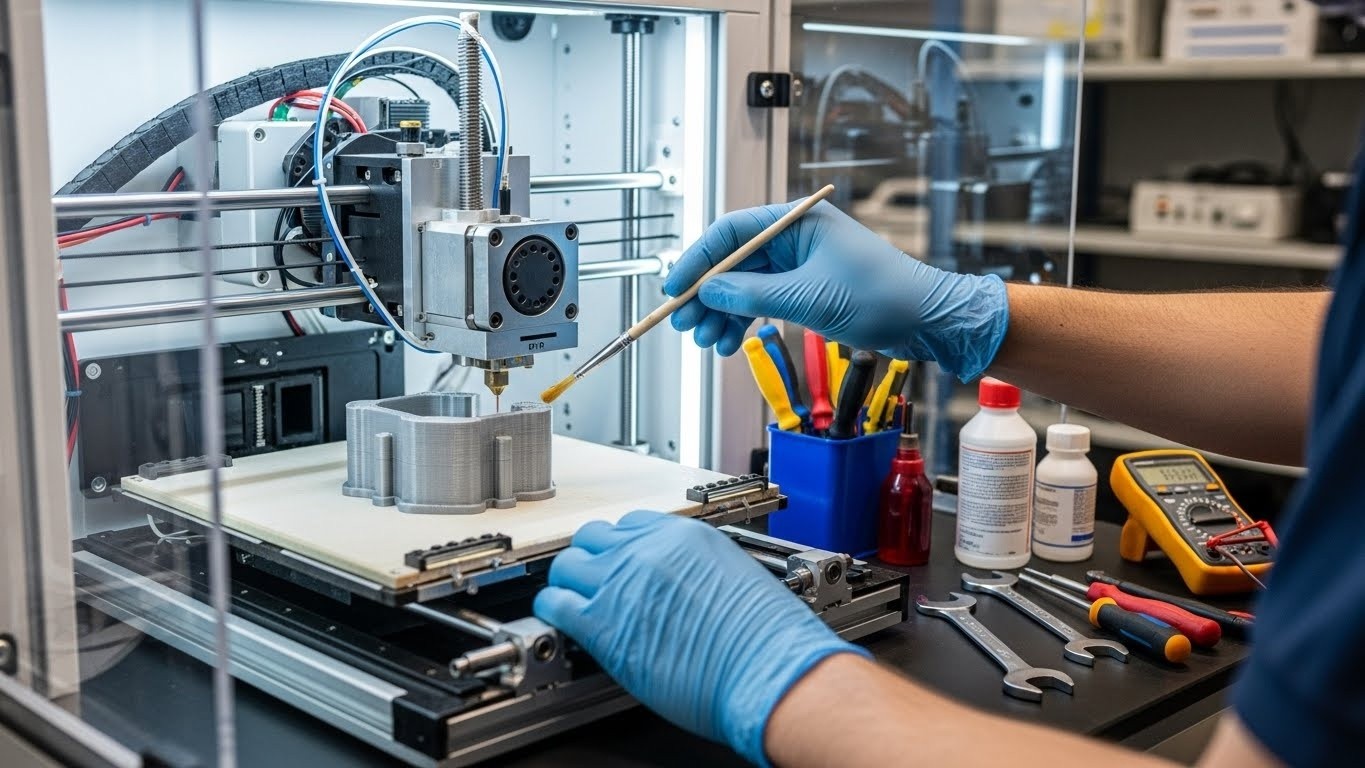 Обслуживание 3d принтеров для металлических композитов