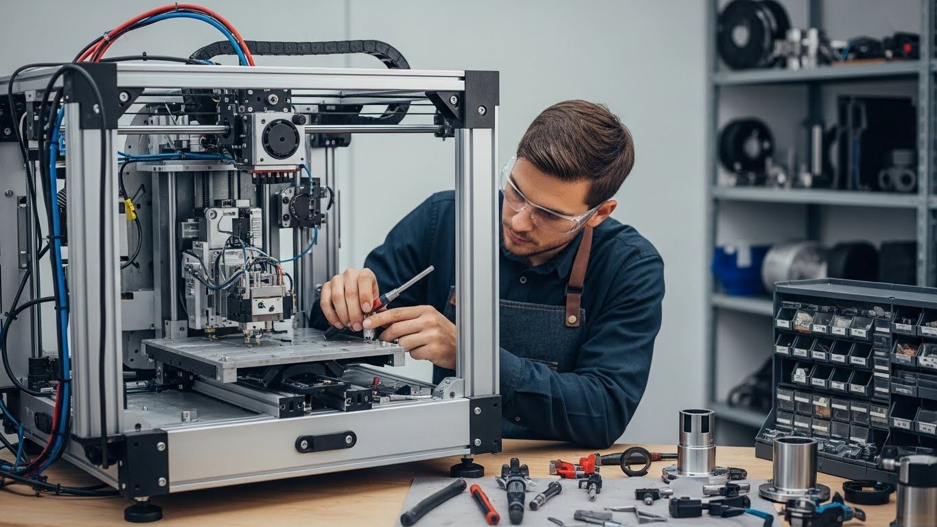 Ремонт 3D-принтеров для производства металлических деталей