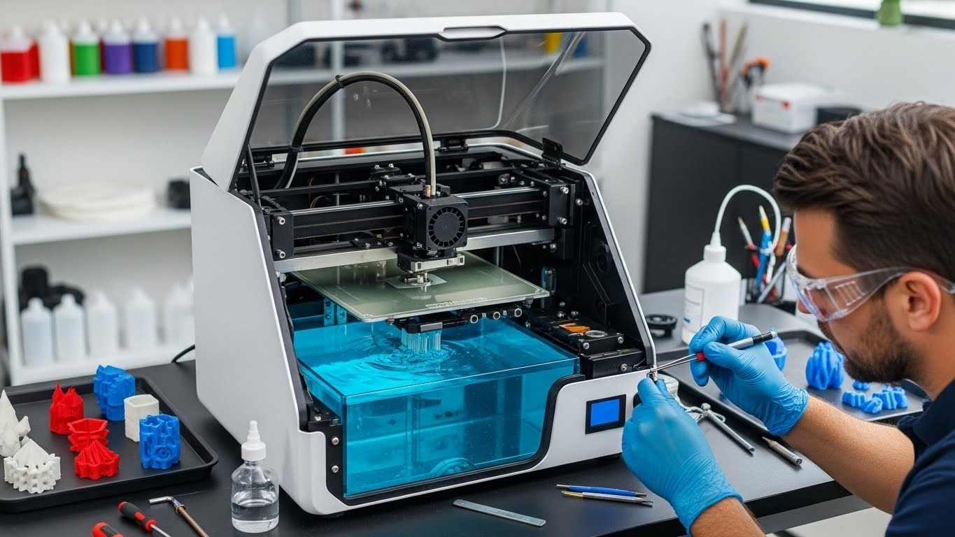 Ремонт 3d принтеров для фотополимерных смол
