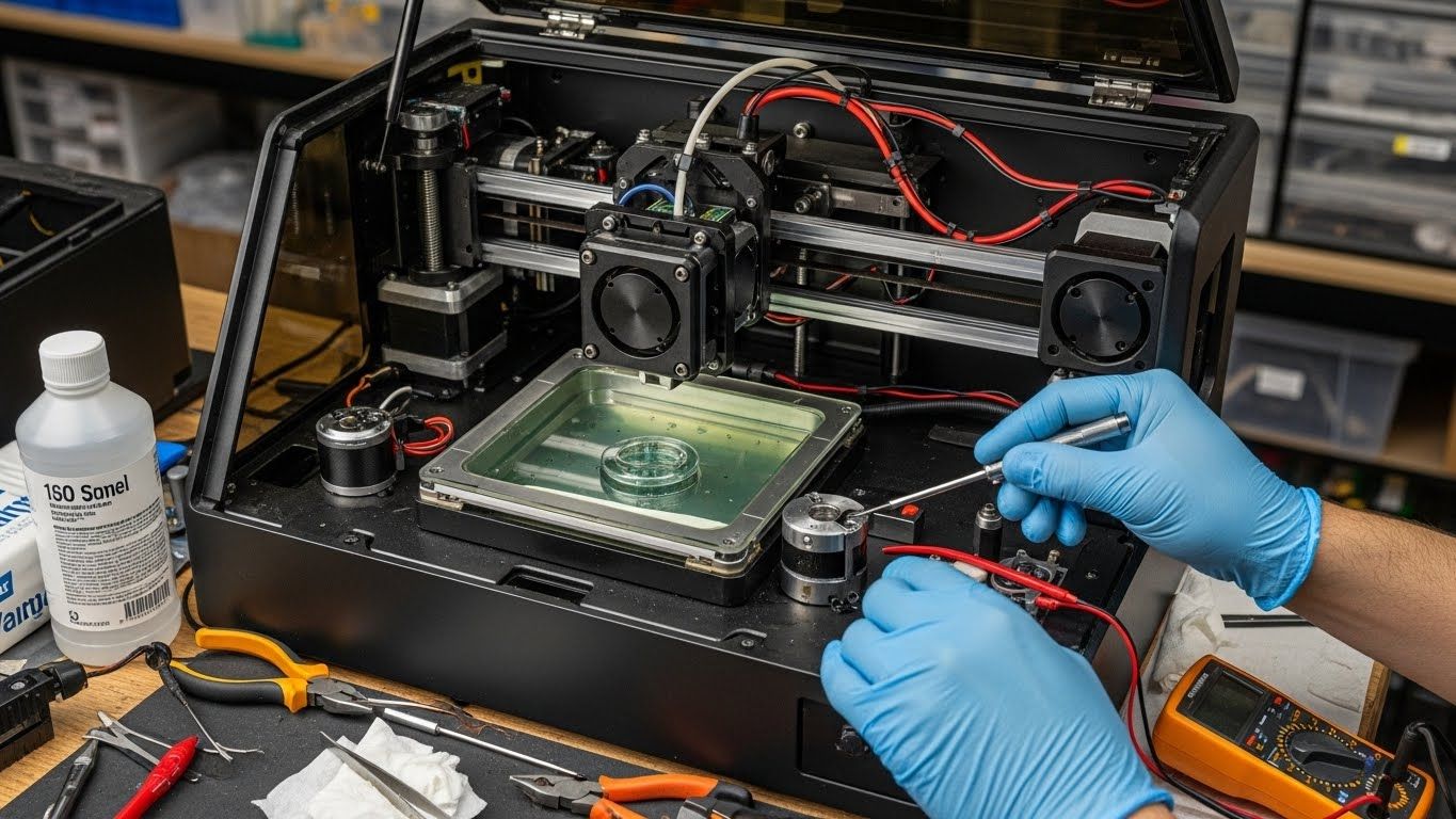 Ремонт 3d принтеров для жидких смол