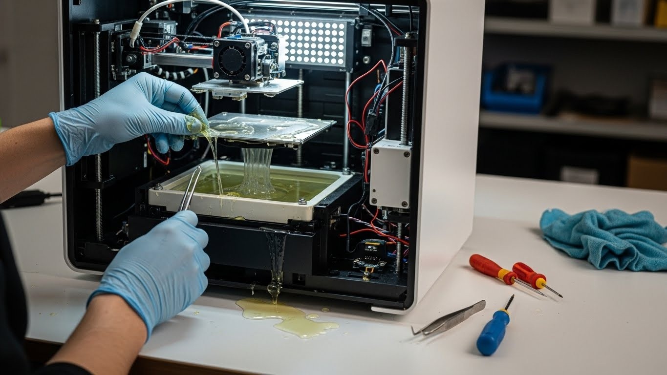 Ремонт 3D принтеров для жидких смол Ремонт 3D принтеров для жидких смол
