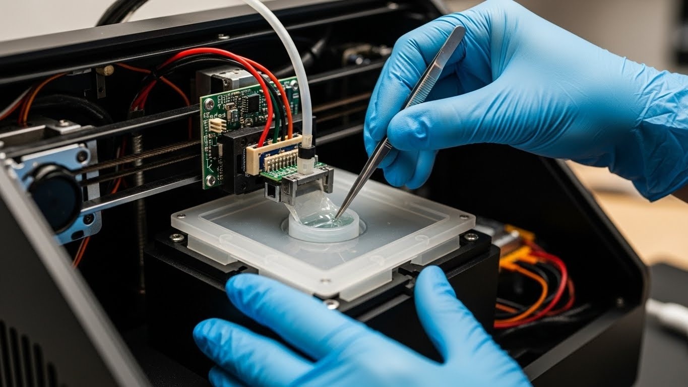 Ремонт 3d принтеров для гибких смол