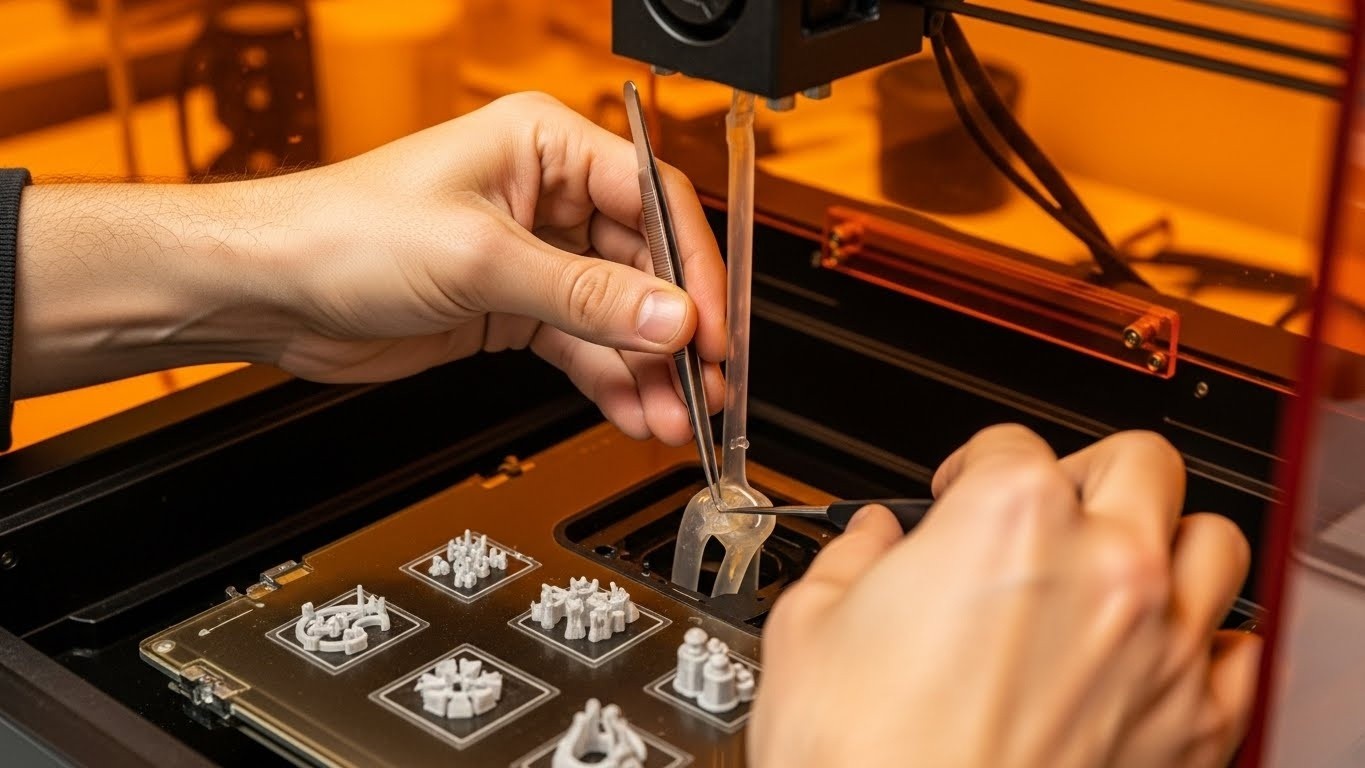 Ремонт 3D принтеров для гибких смол