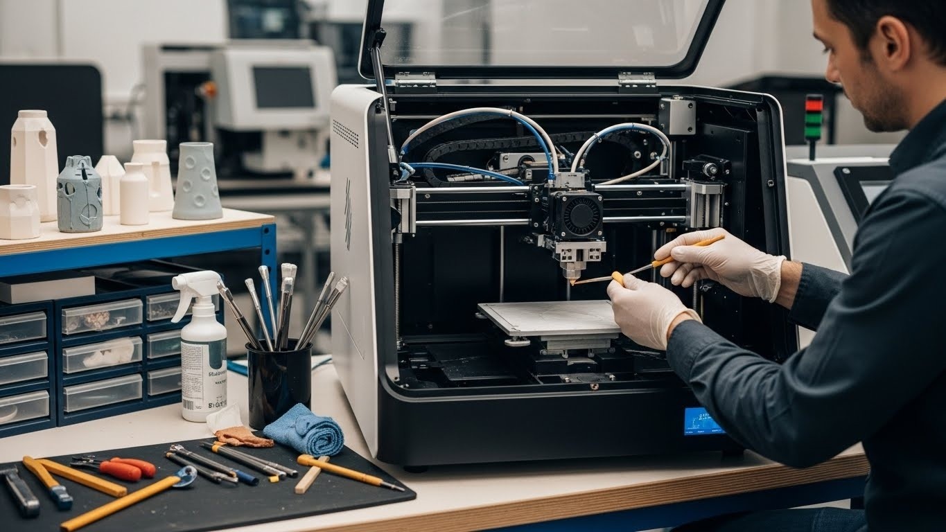 Обслуживание 3d принтеров для прототипов из керамики