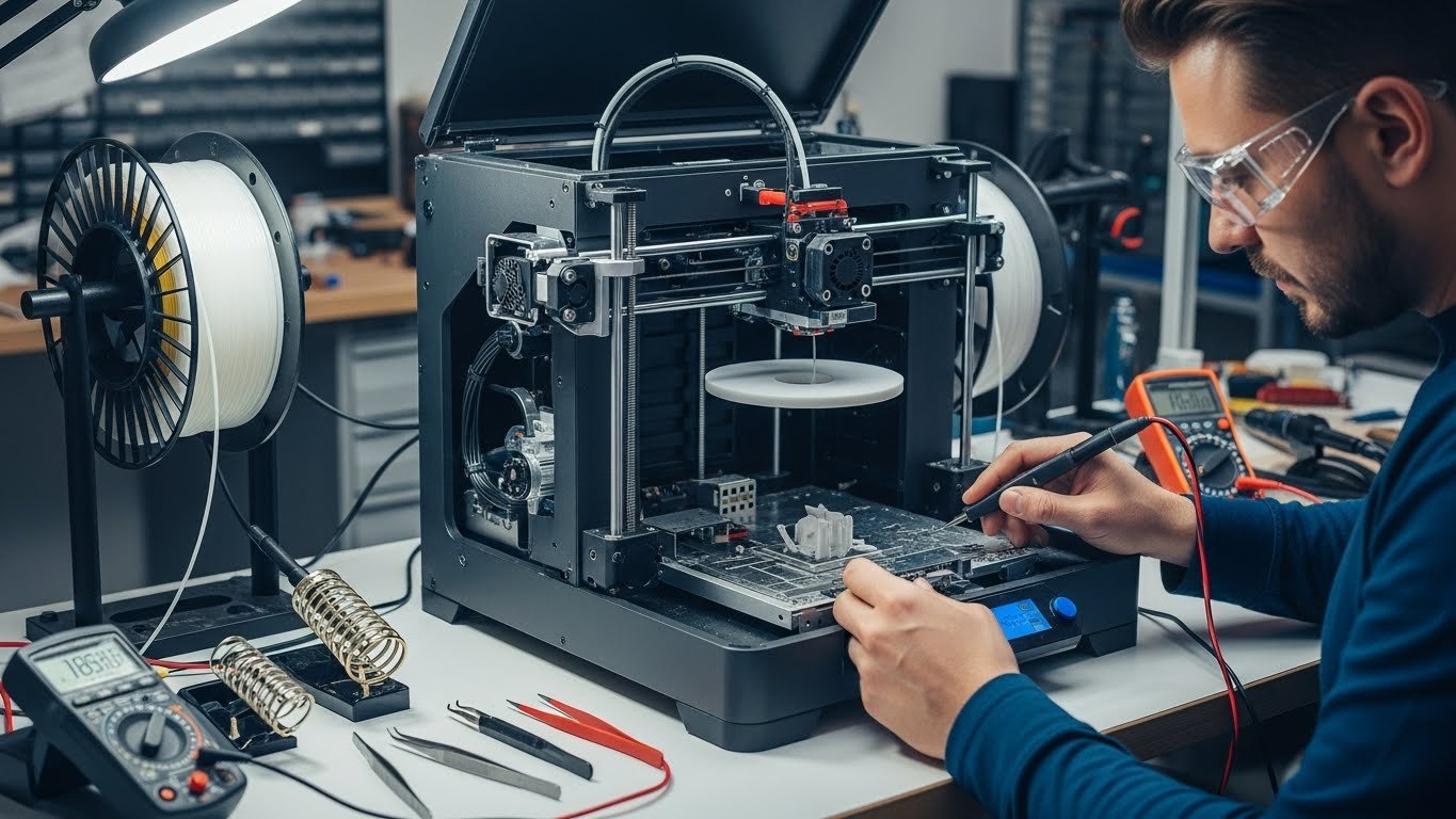 Ремонт 3d принтеров для стеклопластиков