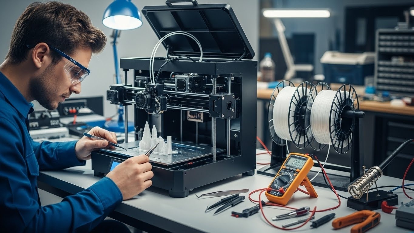 Ремонт 3D принтеров для стеклопластиков