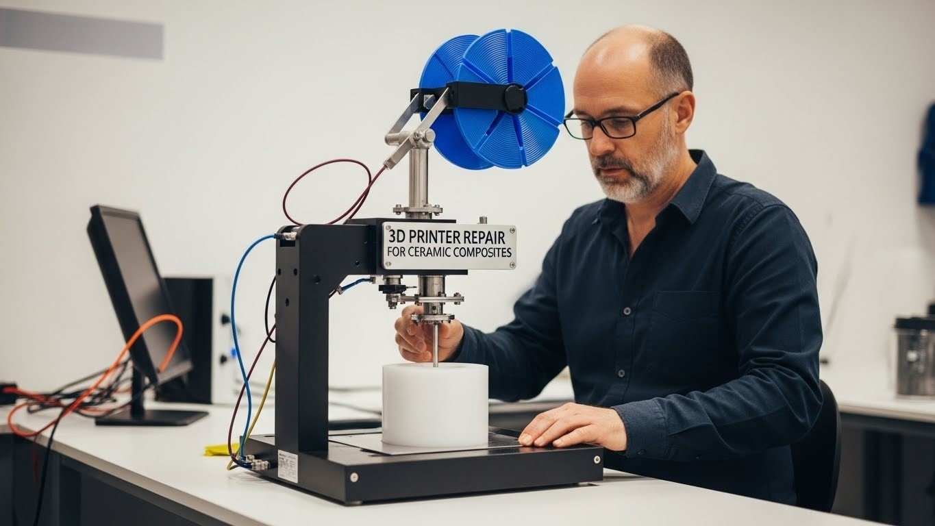 Ремонт 3d принтеров для керамических композитов