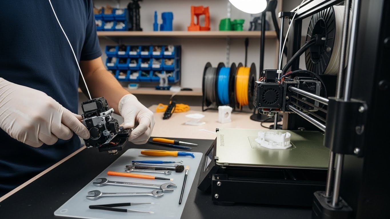 Обслуживание 3d принтеров для прототипирования