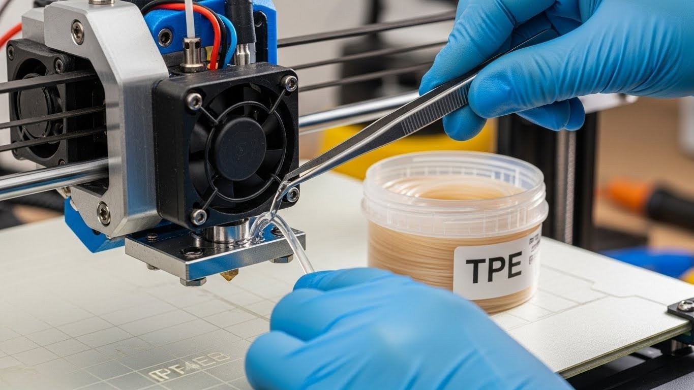 Обслуживание 3D-принтера для TPE