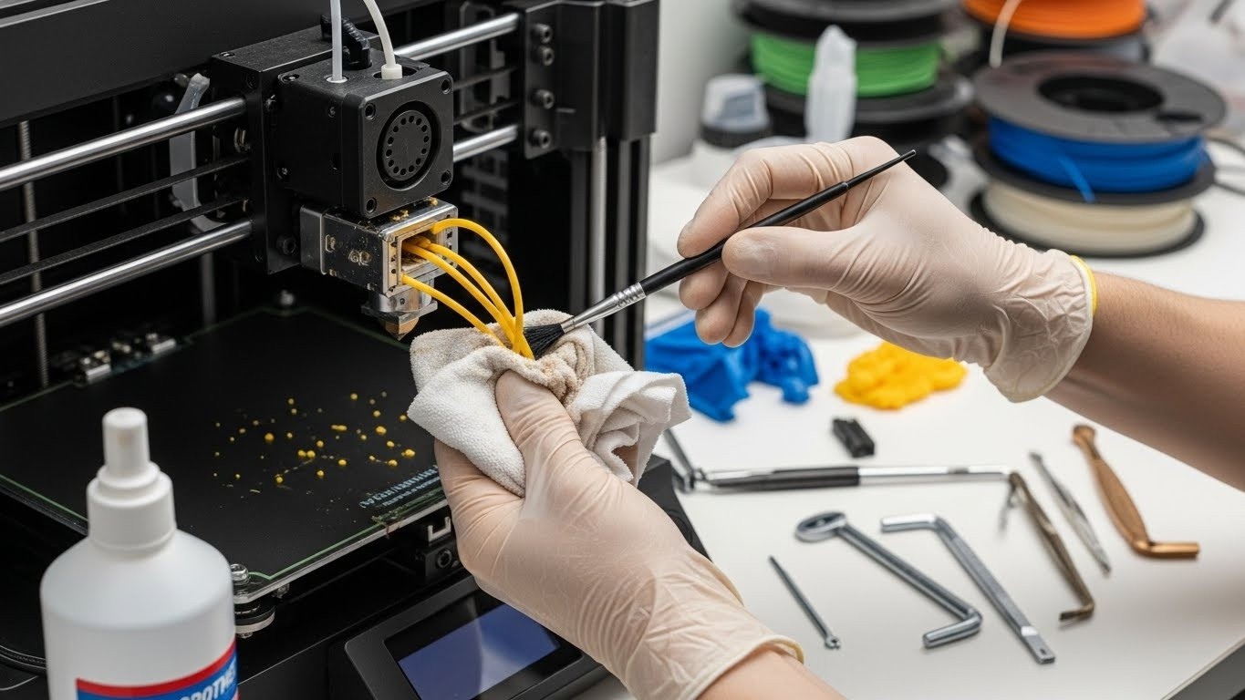 Обслуживание 3d принтеров для эластомерных материалов