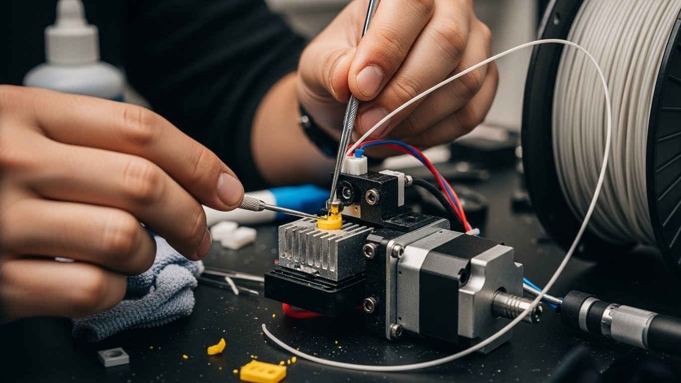 Ремонт 3d принтеров для PLA материалов