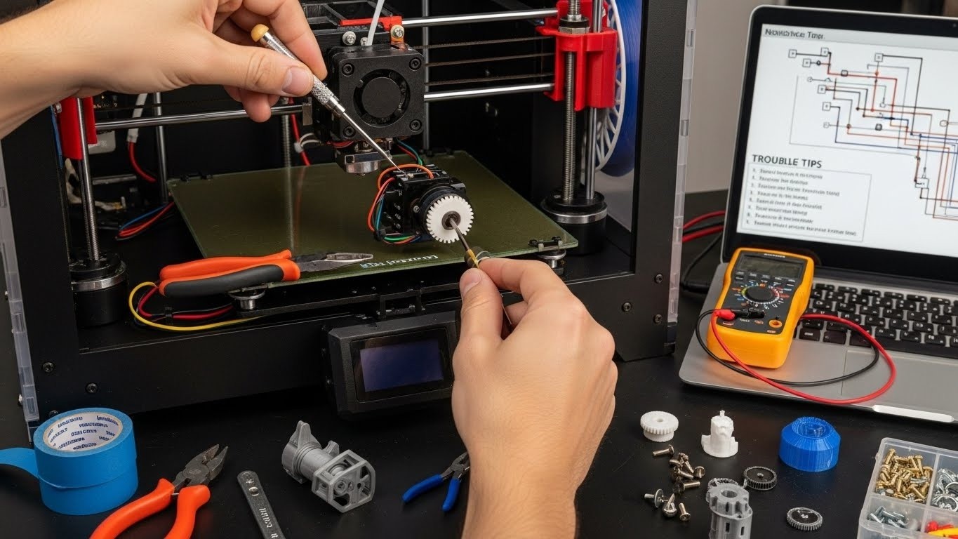 Ремонт 3D принтера