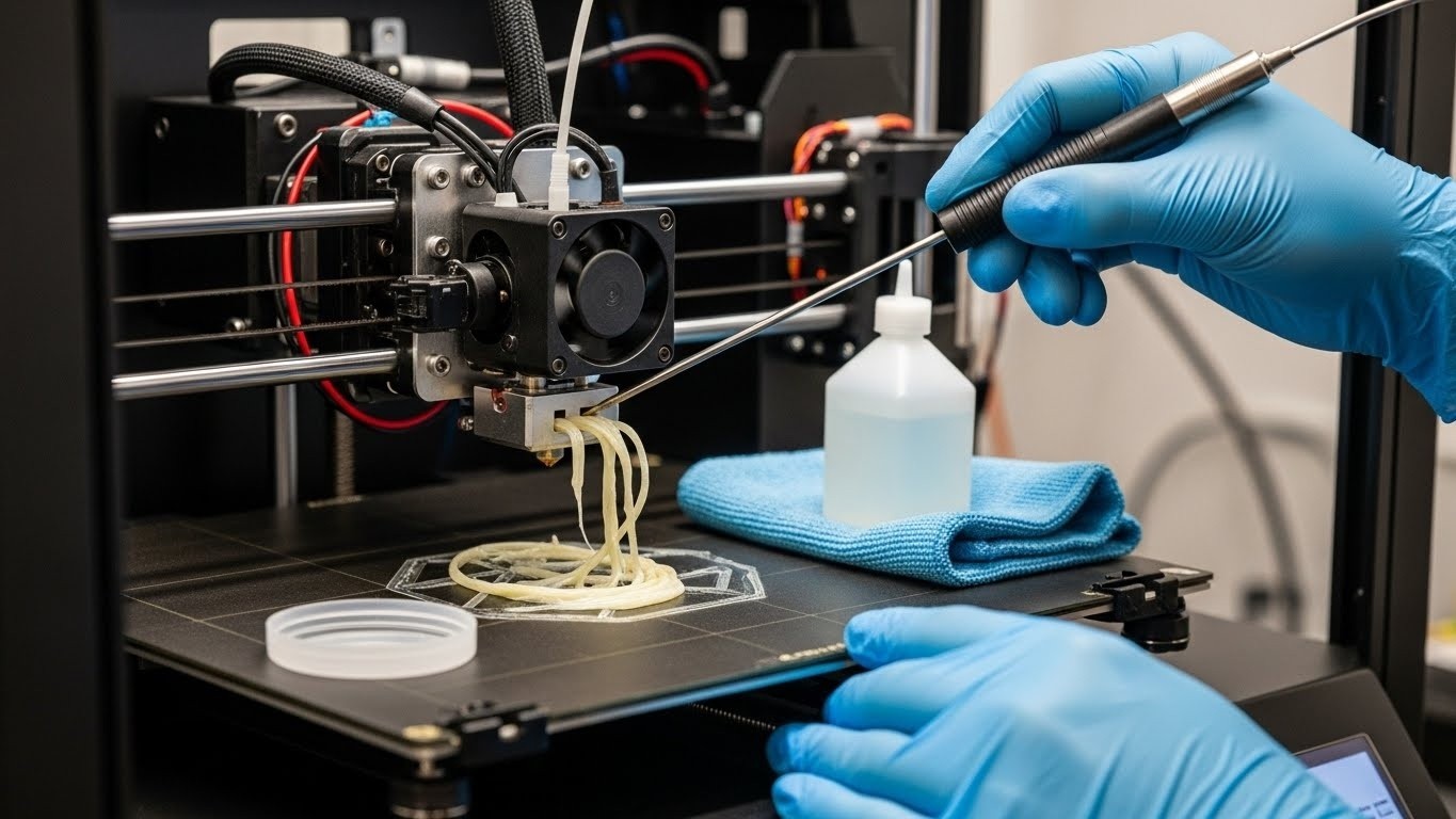 Обслуживание 3d принтеров для биоразлагаемых полимеров