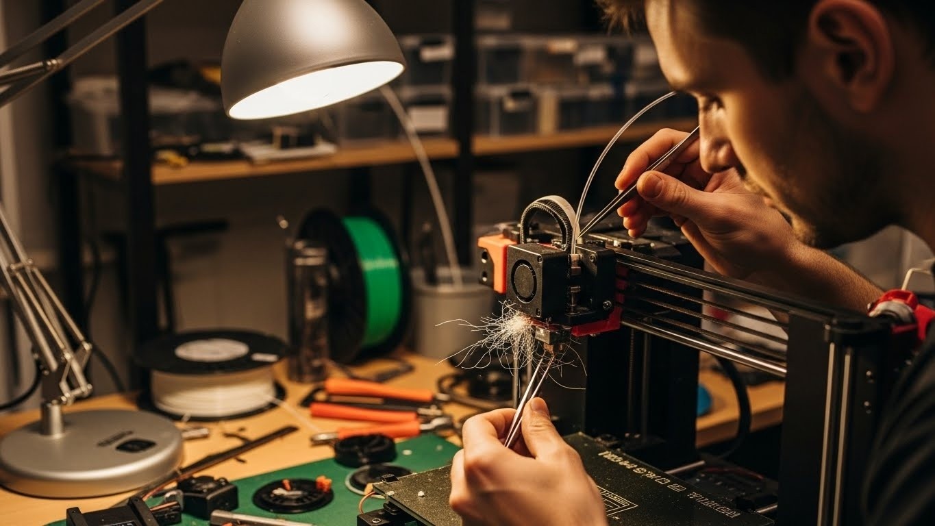 Ремонт 3D-принтеров с забитыми соплами