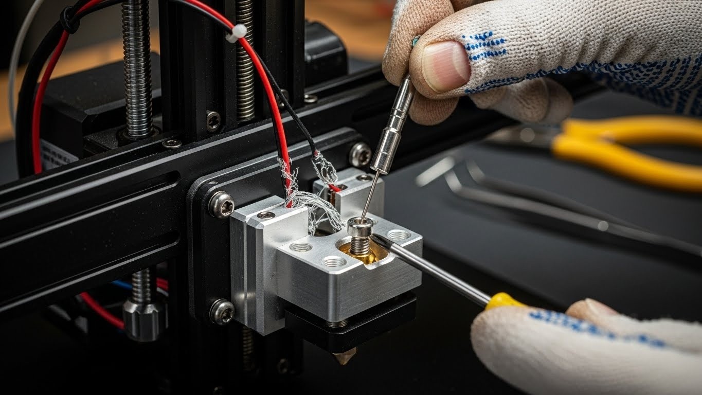 Ремонт 3d принтеров с поврежденными термопарами