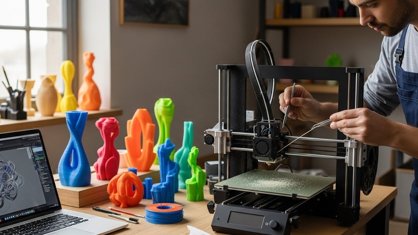 Обслуживание 3D принтеров для художественных проектов