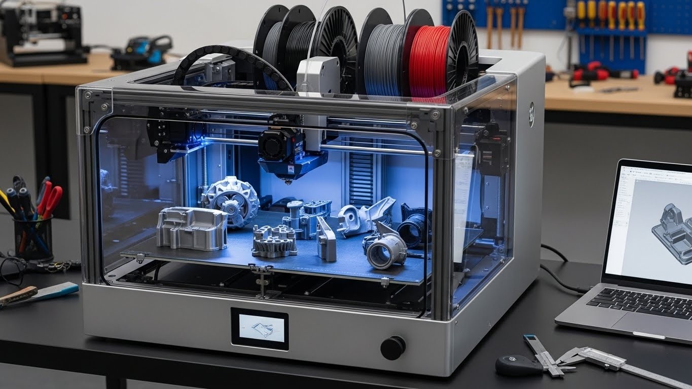 Обслуживание 3D-принтера для малых серий автомобильных компонентов