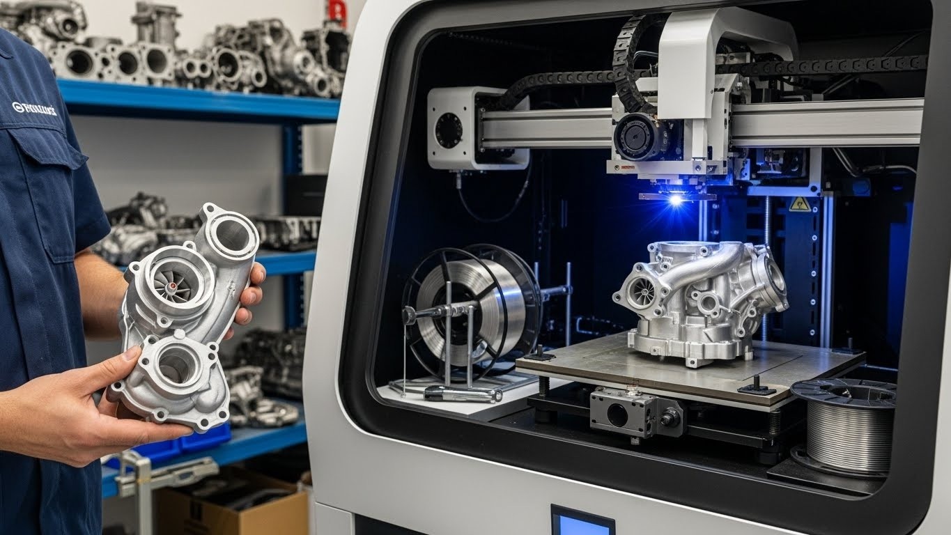 Обслуживание 3D-принтеров для компонентов двигателей