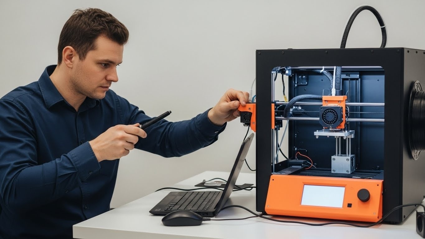 Ремонт 3D принтеров с проблемами в системе фидера