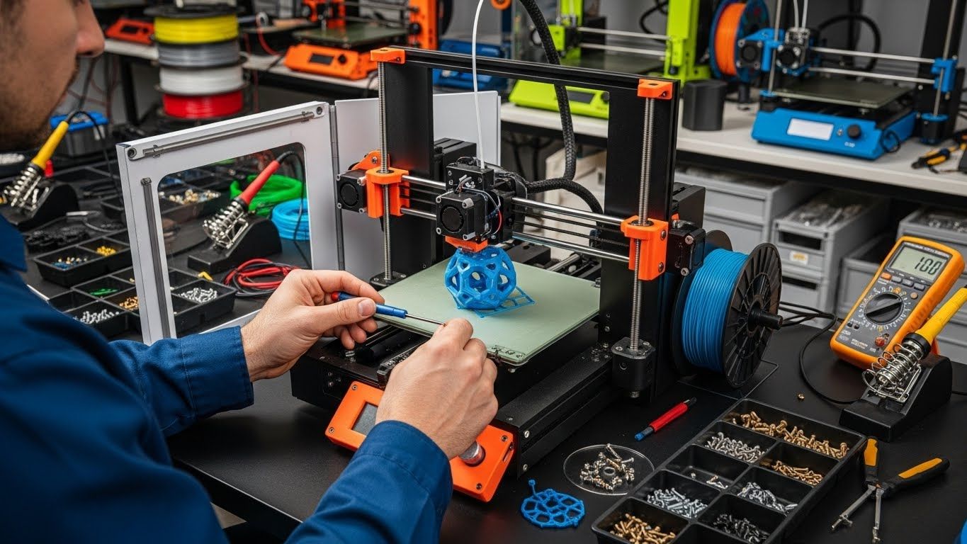 Ремонт 3d принтеров для стартапов и малого бизнеса