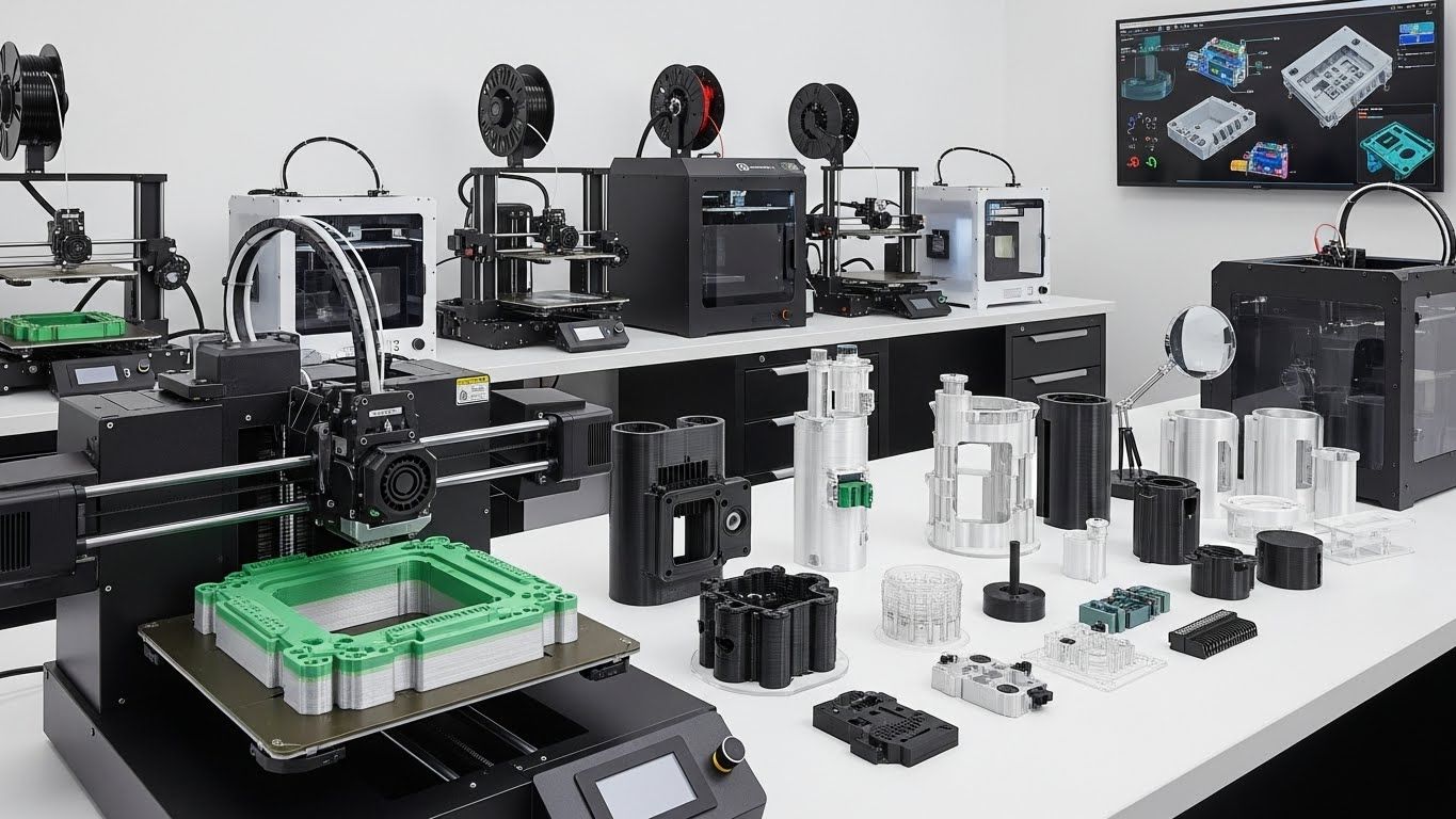 Обслуживание 3D-принтеров для печати электронных компонентов