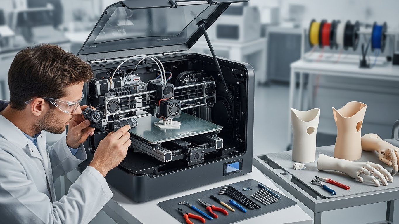 Обслуживание 3d принтеров для протезирования