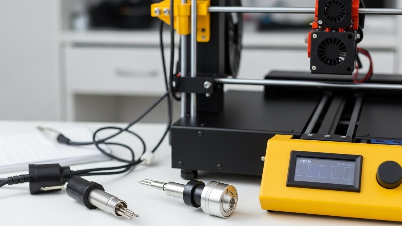 Ремонт 3d принтеров с поломками термопар и термостатов