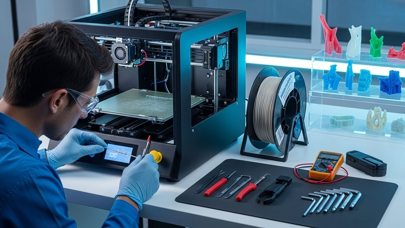Ремонт 3D принтеров для медицинских термопластиков