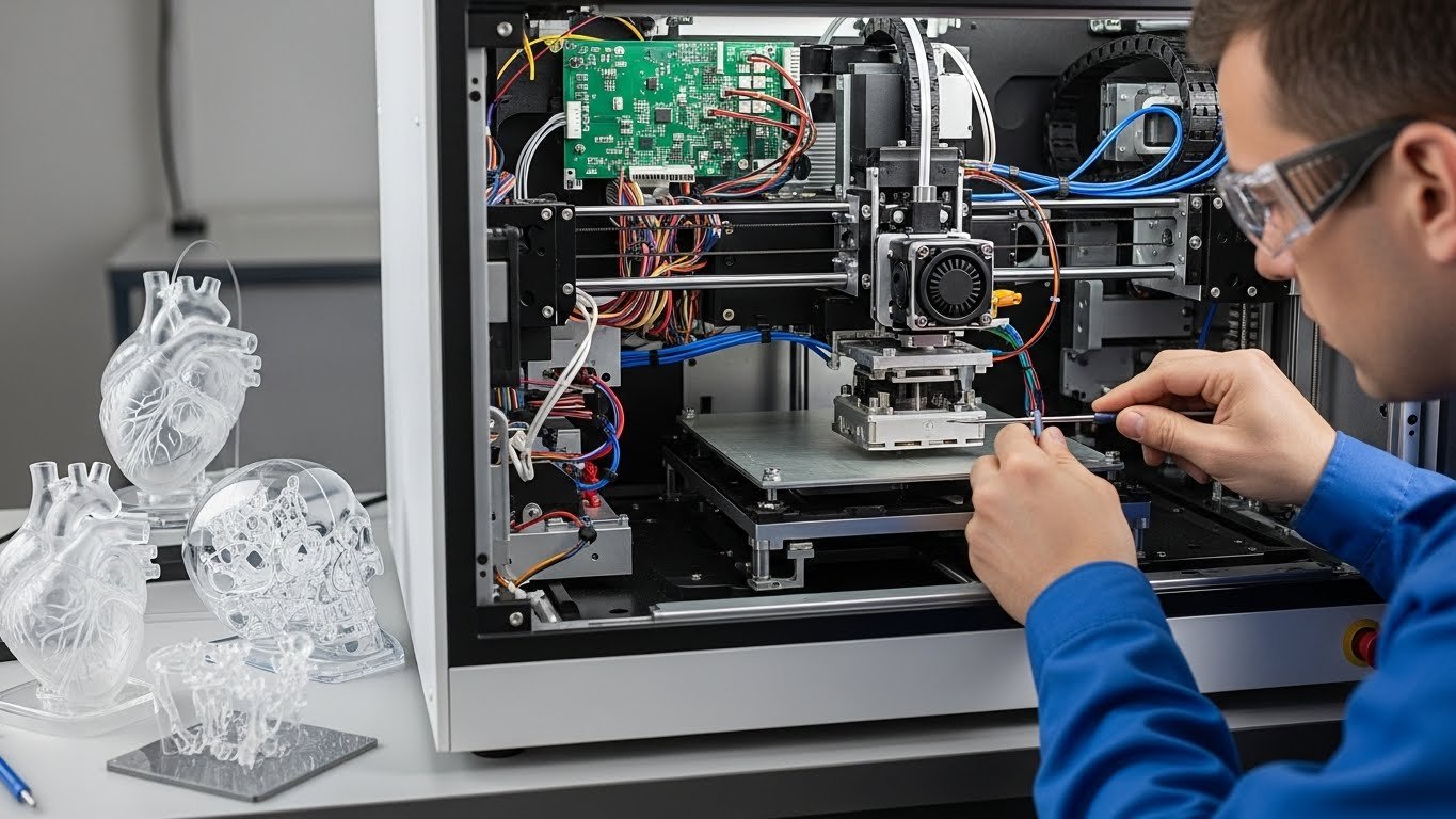 Ремонт 3D принтеров для медицинского моделирования