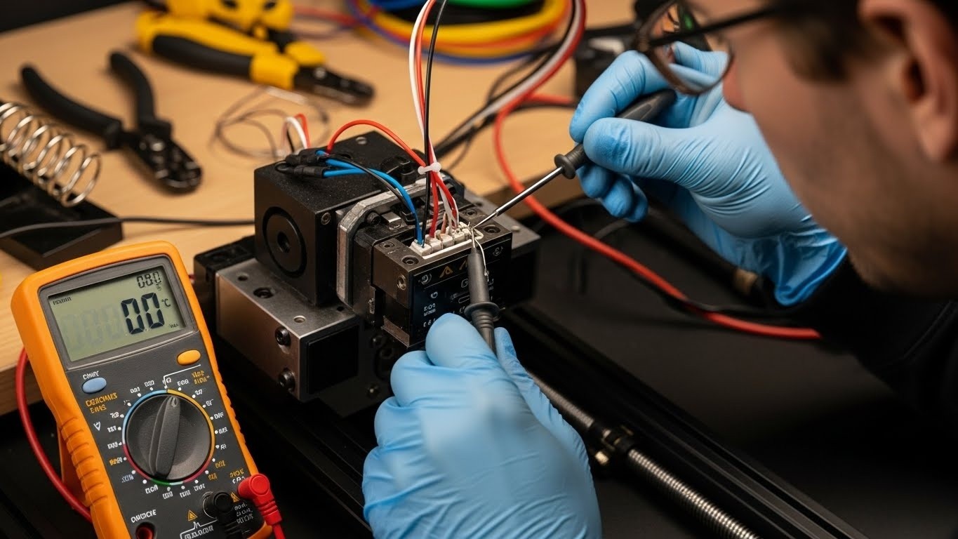 Ремонт 3D принтера с недостаточным прогревом экструдера