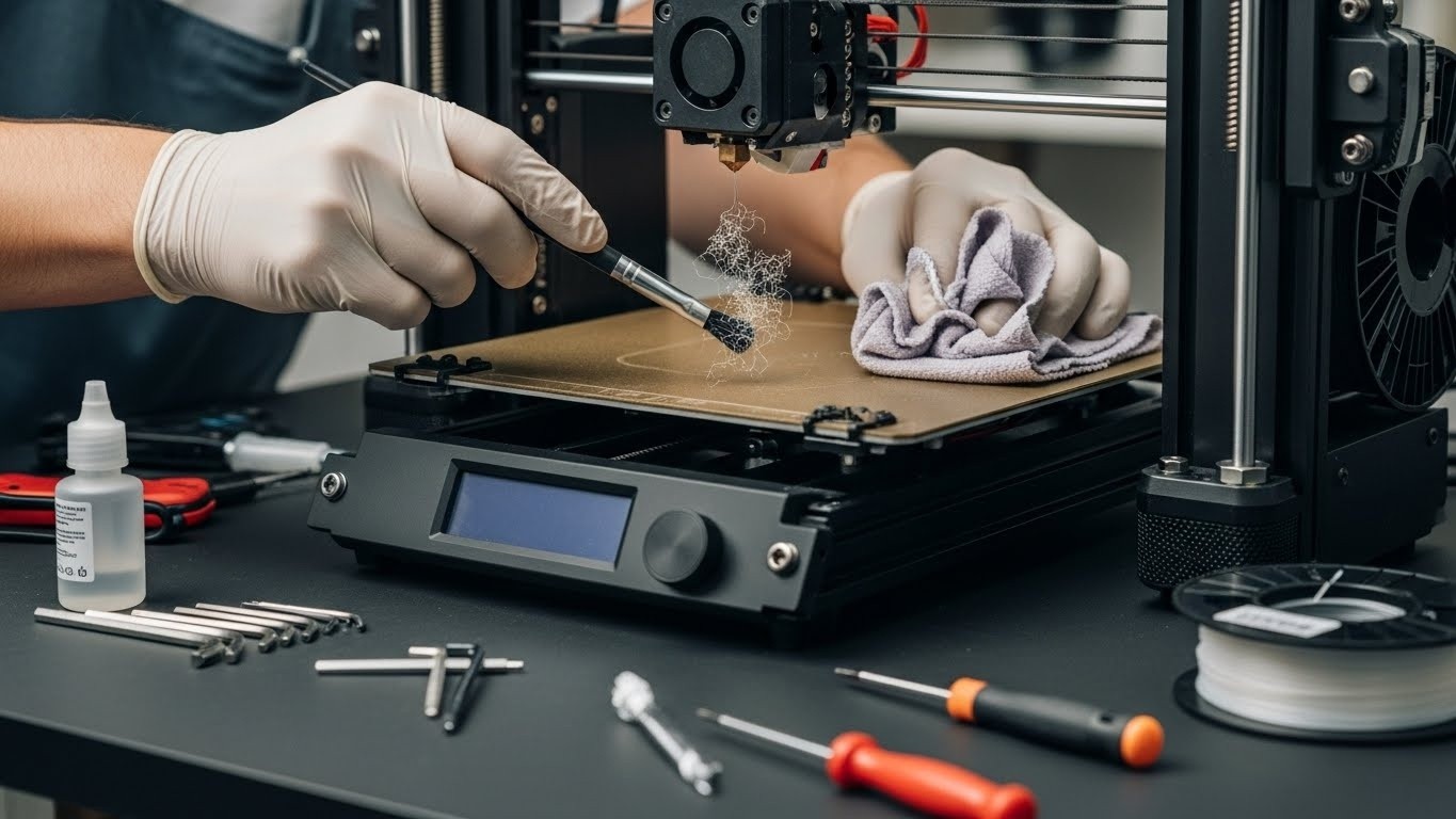 Обслуживание 3D принтера по назначению