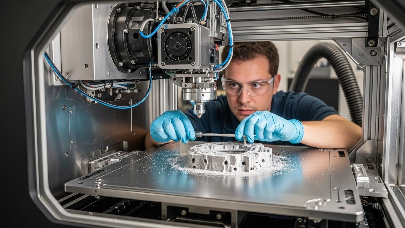 Обслуживание 3d принтеров для металлических материалов