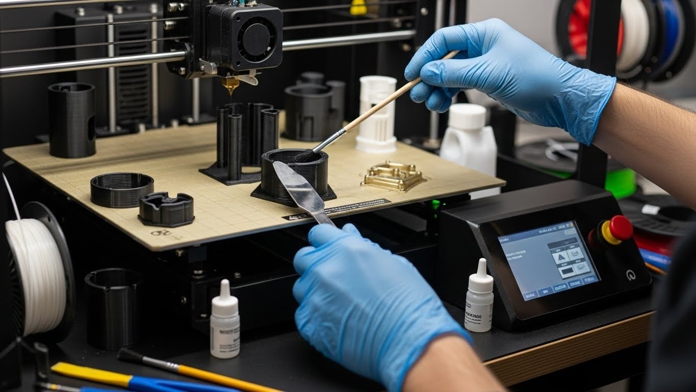 Обслуживание 3d принтеров для инженерных деталей