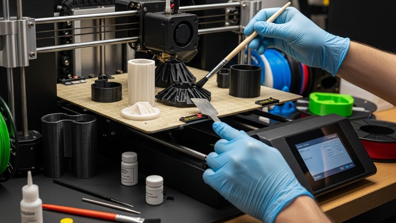 Обслуживание 3D-принтеров для инженерных деталей