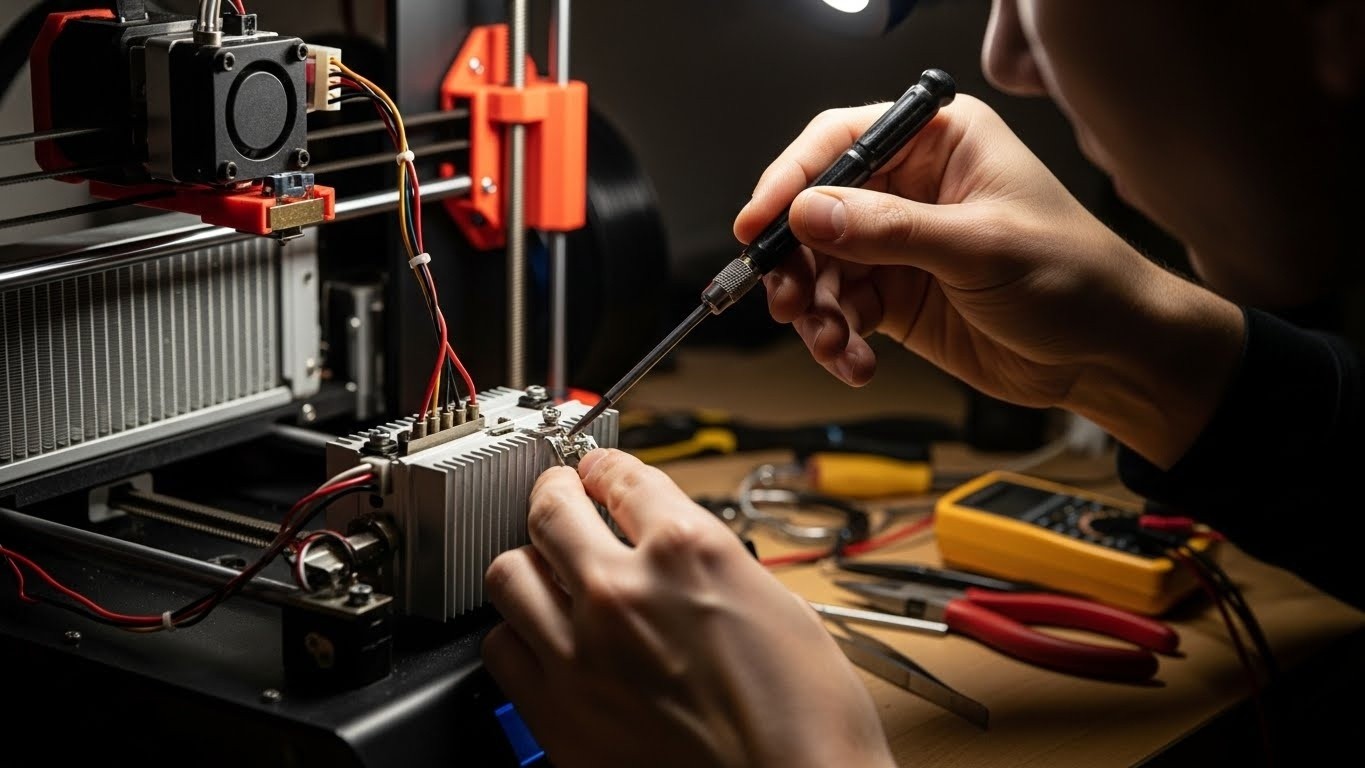 Ремонт 3d принтеров с неисправными радиаторами