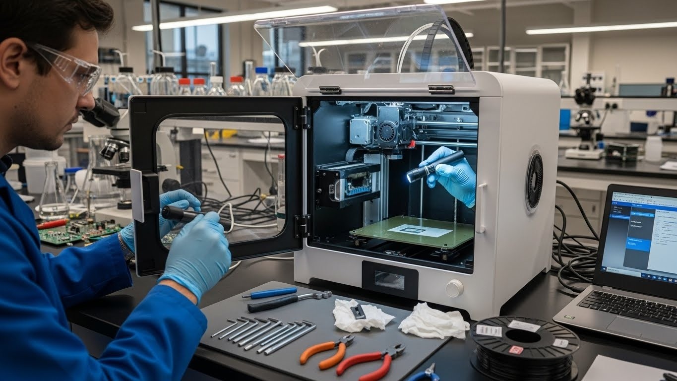 Обслуживание 3D-принтеров для университетских лабораторий