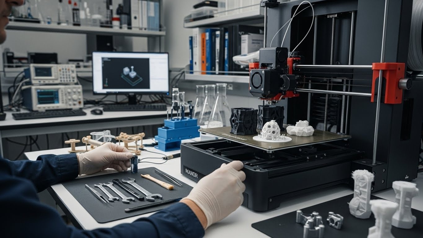 Обслуживание 3d принтеров для научно-исследовательских проектов