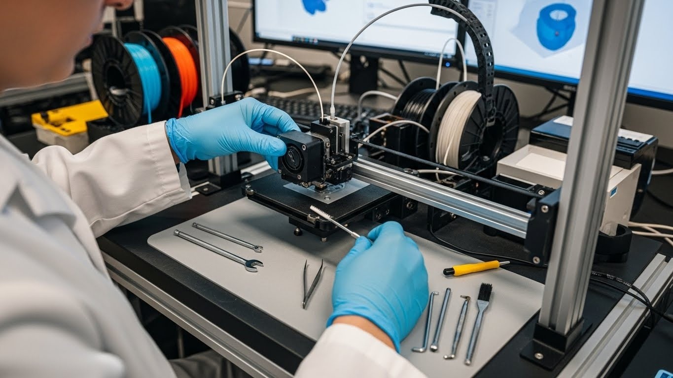 Обслуживание 3D-принтеров для научных исследований