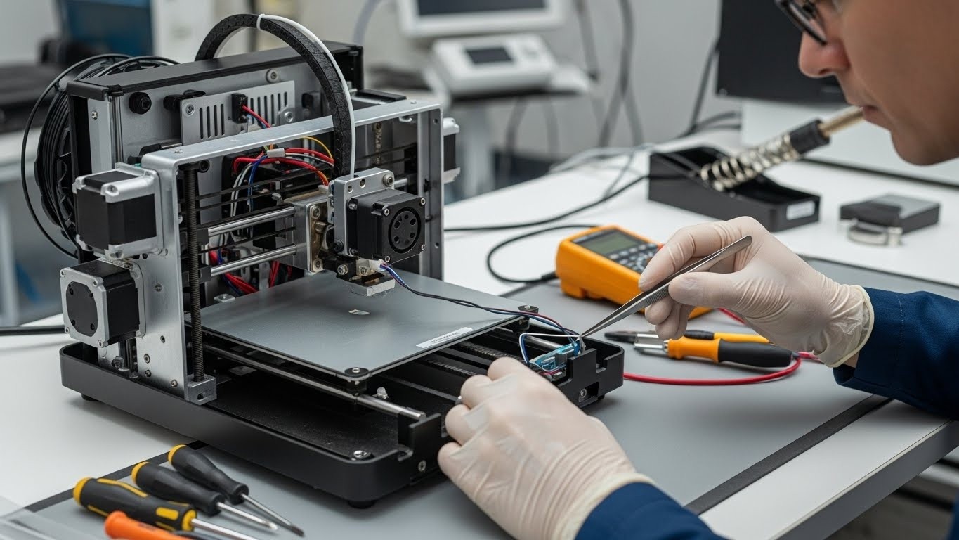 Ремонт 3D принтеров для медицинских технологий