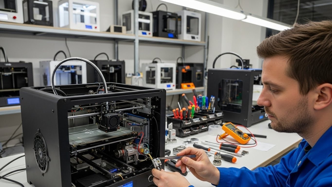 Ремонт датчиков экструзии 3D принтера