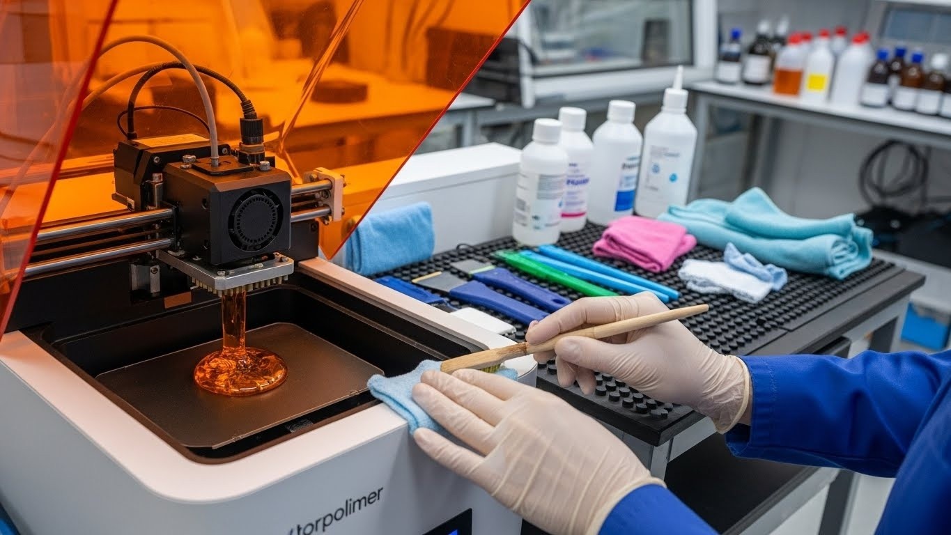 Обслуживание 3d принтеров для фотополимеров