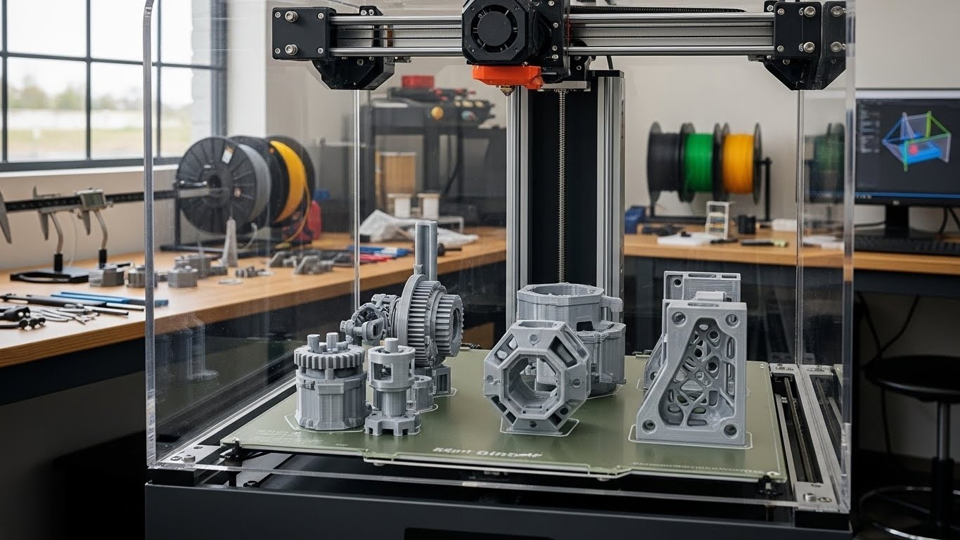 Обслуживание 3d принтеров для инженерных и технических компонентов