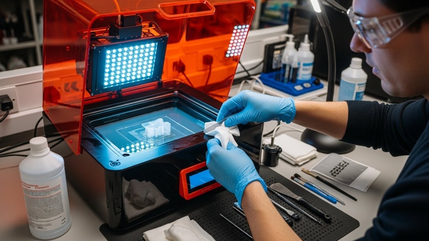 Обслуживание 3D принтеров для фотополимеров