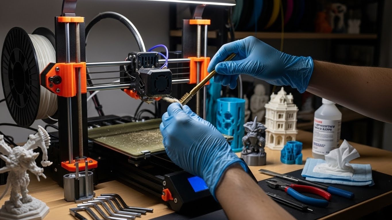 Обслуживание 3d принтеров для художественных макетов