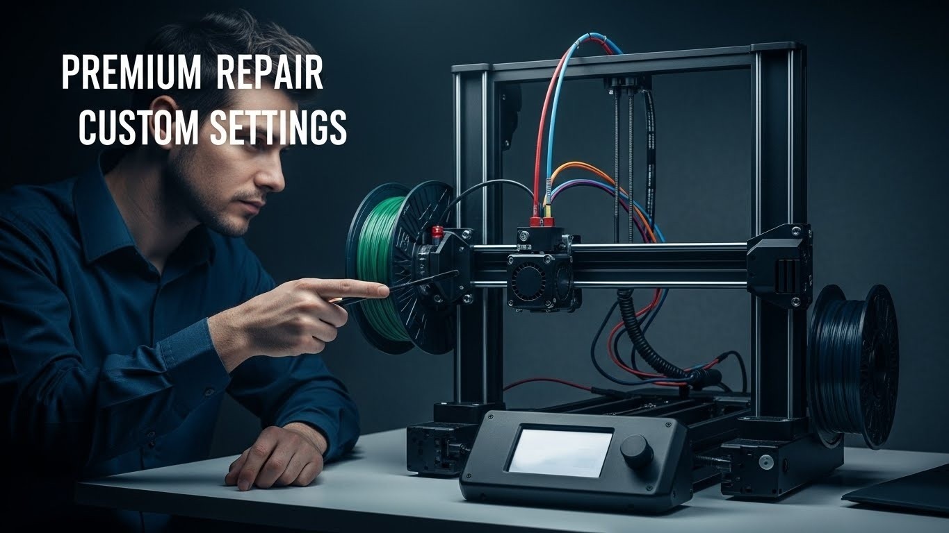 Ремонт 3d принтеров премиум класса с индивидуальными настройками