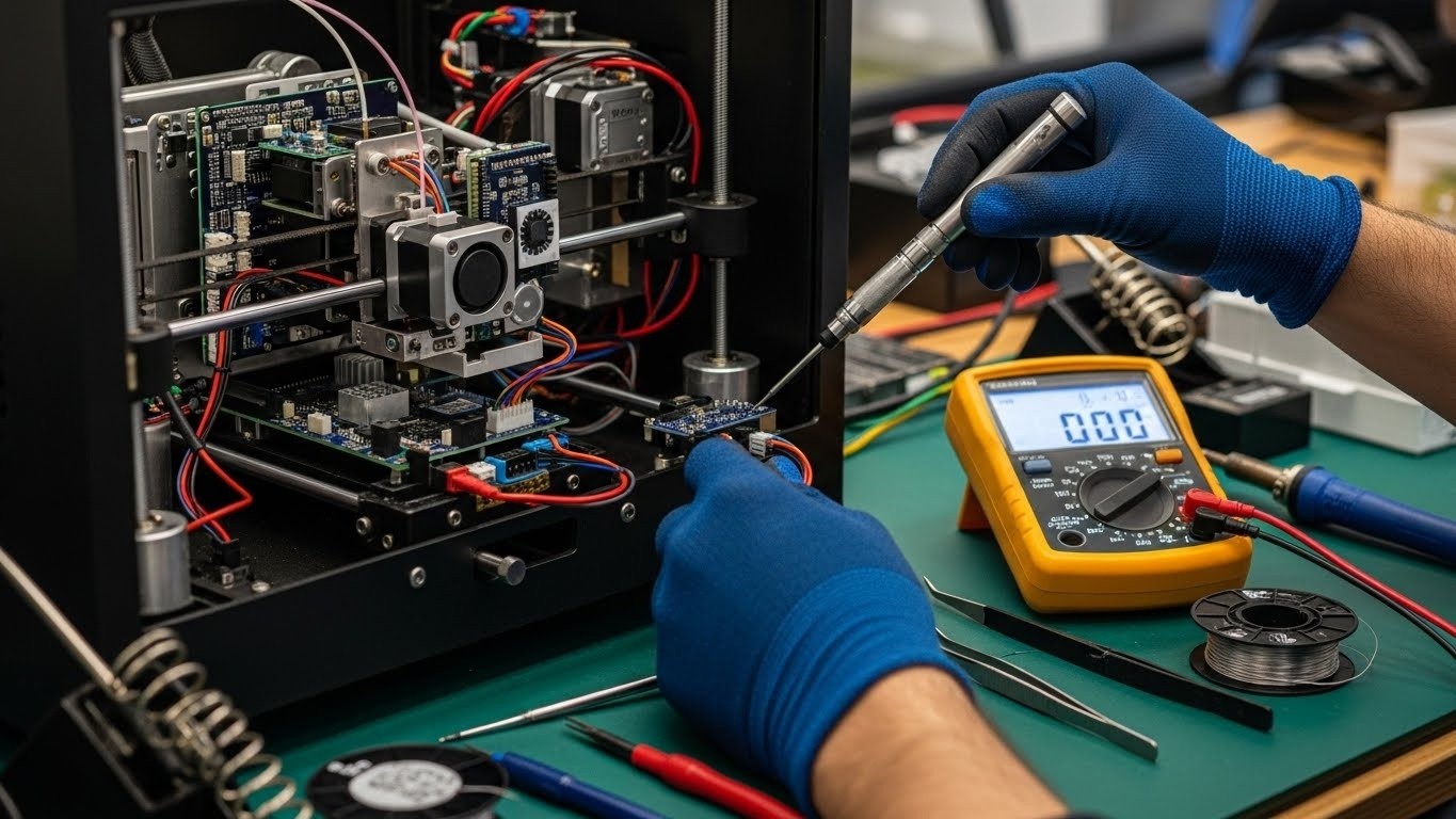 Ремонт 3d принтеров высокого класса для сложных задач